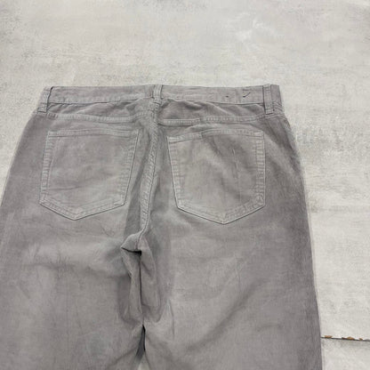 Grey J. Crew Corduroy jeans W32L30 slim flex cord pants