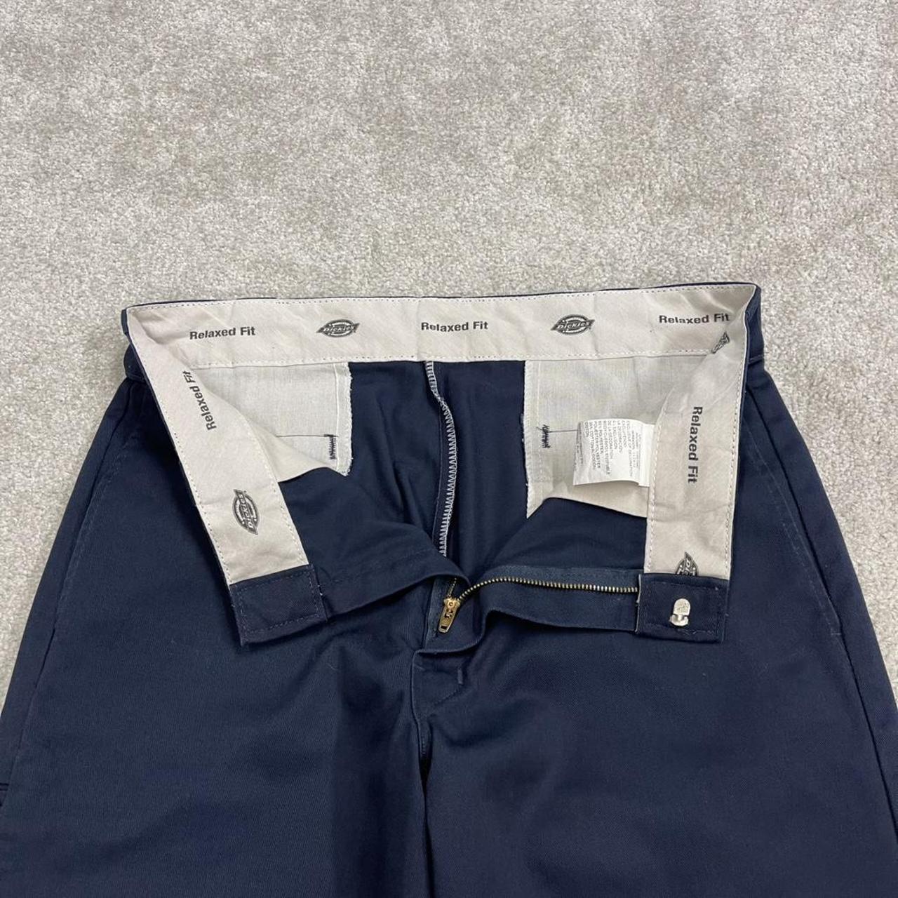 Dickies carpenter shorts long leg navy Twill chino skater style shorts loose long leg