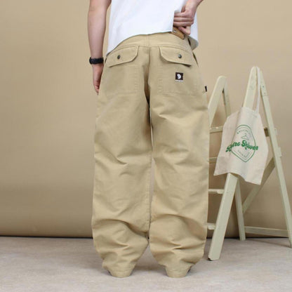 Beige baggy State Property skate jeans W34 L32
