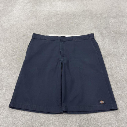 Dickies baggy chino shorts carpenter navy Chino style skater shorts long wide leg festival