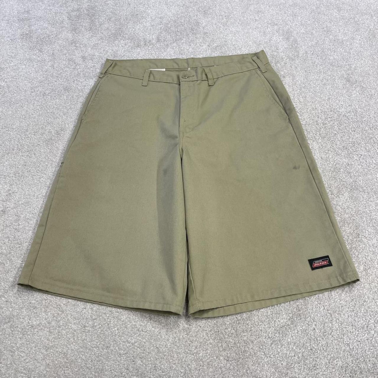 Dickies baggy carpenter chino shorts khaki Chino style skater shorts loose leg festival