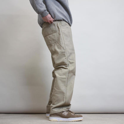 Berkley Jensen carpenter jeans W38L30 beige grey loose skater style cargos