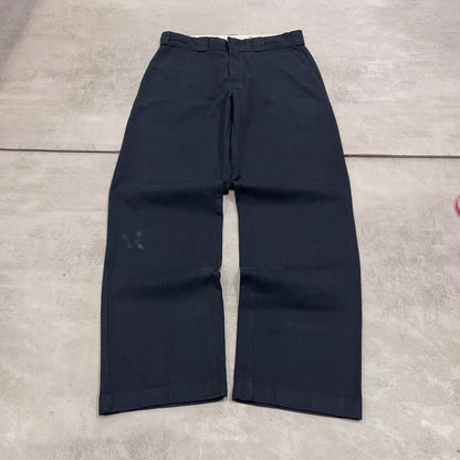 Dickies 874 Pants W32L32 navy original fit twill chino 90s style skater pants