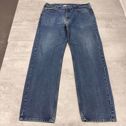 Blue Carhartt jeans W40 L34 loose denim 90s style skater jeans