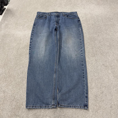 Levi’s 550 jeans Y2K W38L32 blue denim loose leg red tab logo