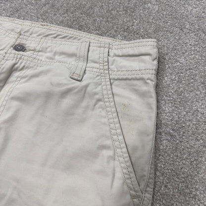 Levi’s cargo chino shorts white Y2K cargo shorts summer festival