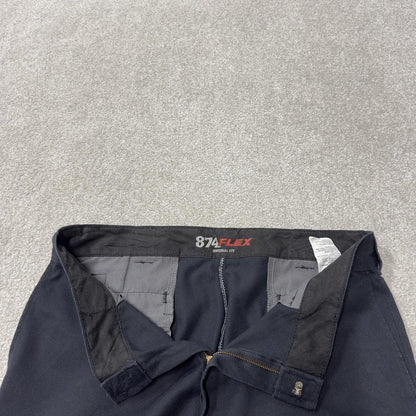 Dickies 874 pants black original fit W36L34 chino style skate work trousers
