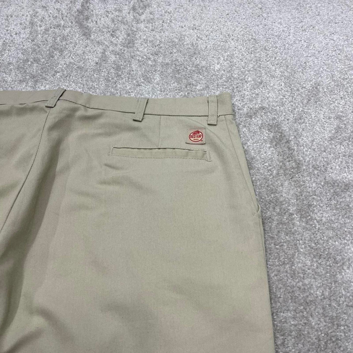 Vintage Red Kap baggy pants W40L29 beige loose wide leg y2k 90s chino style skate trousers