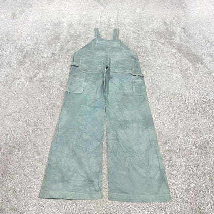 Vintage Carhartt dungarees women’s medium 8/10 bleached blue overalls utility worker festival