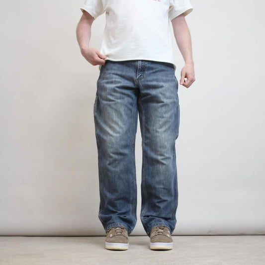 Blue Carhartt carpenter jeans W36 L32 Relaxed fit denim work skate jeans