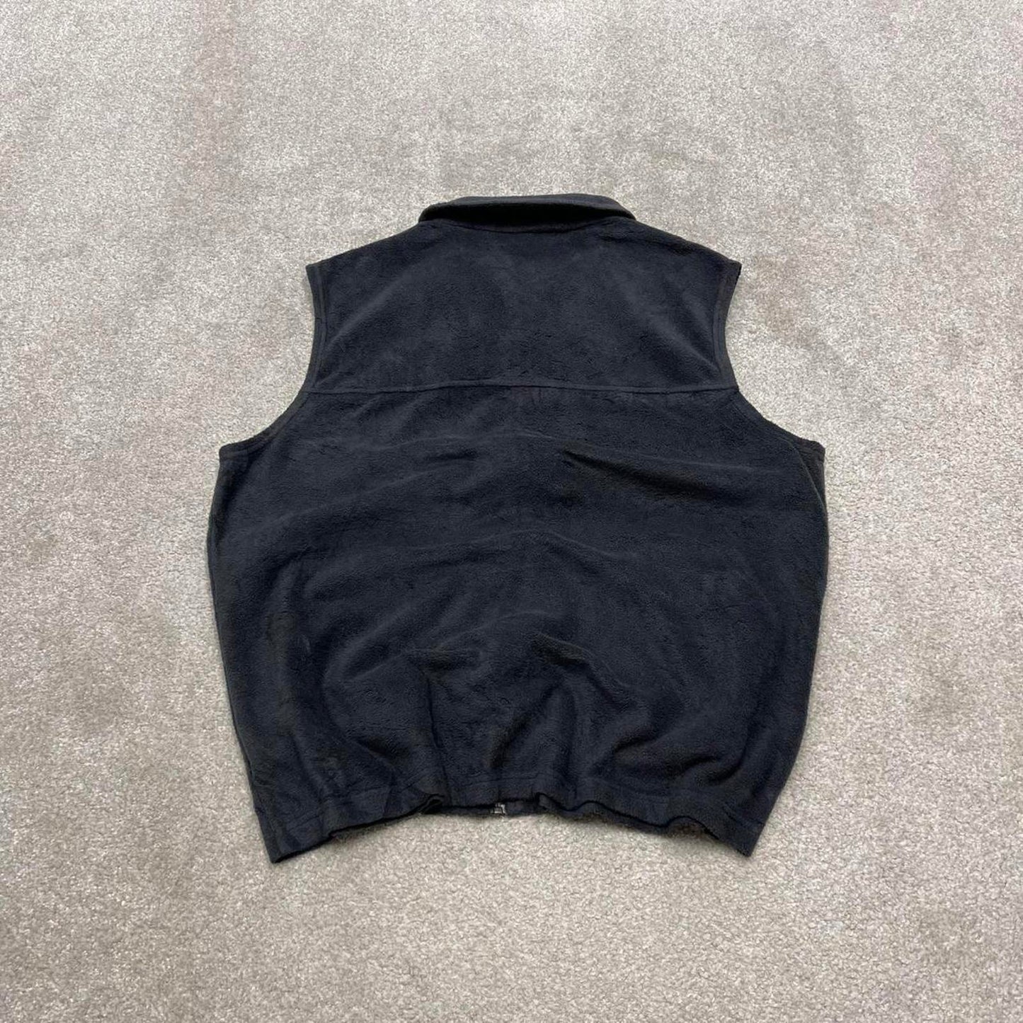 Columbia technical fleece gilet L men’s black full zip up autumn tech