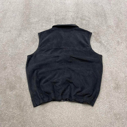Columbia technical fleece gilet L men’s black full zip up autumn tech