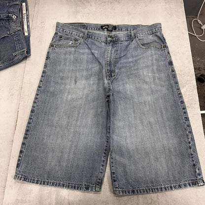 Baggy Ecko Unltd denim shorts W38