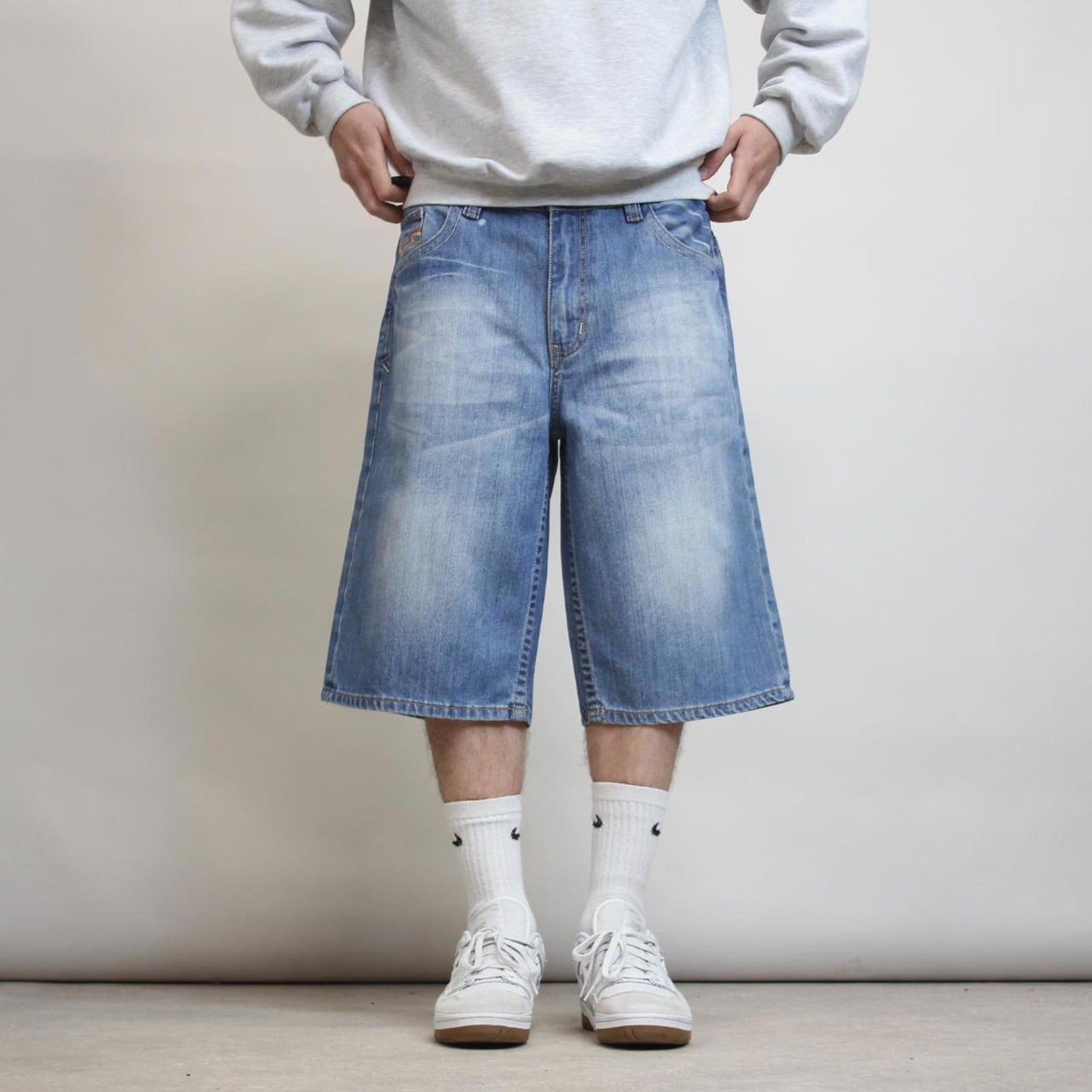 Baggy Ecko Unltd denim shorts W38