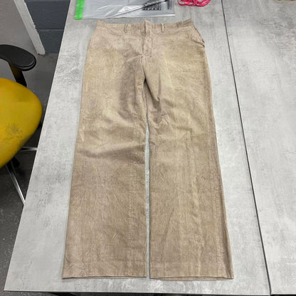 Beige Corduroy trousers W36L33