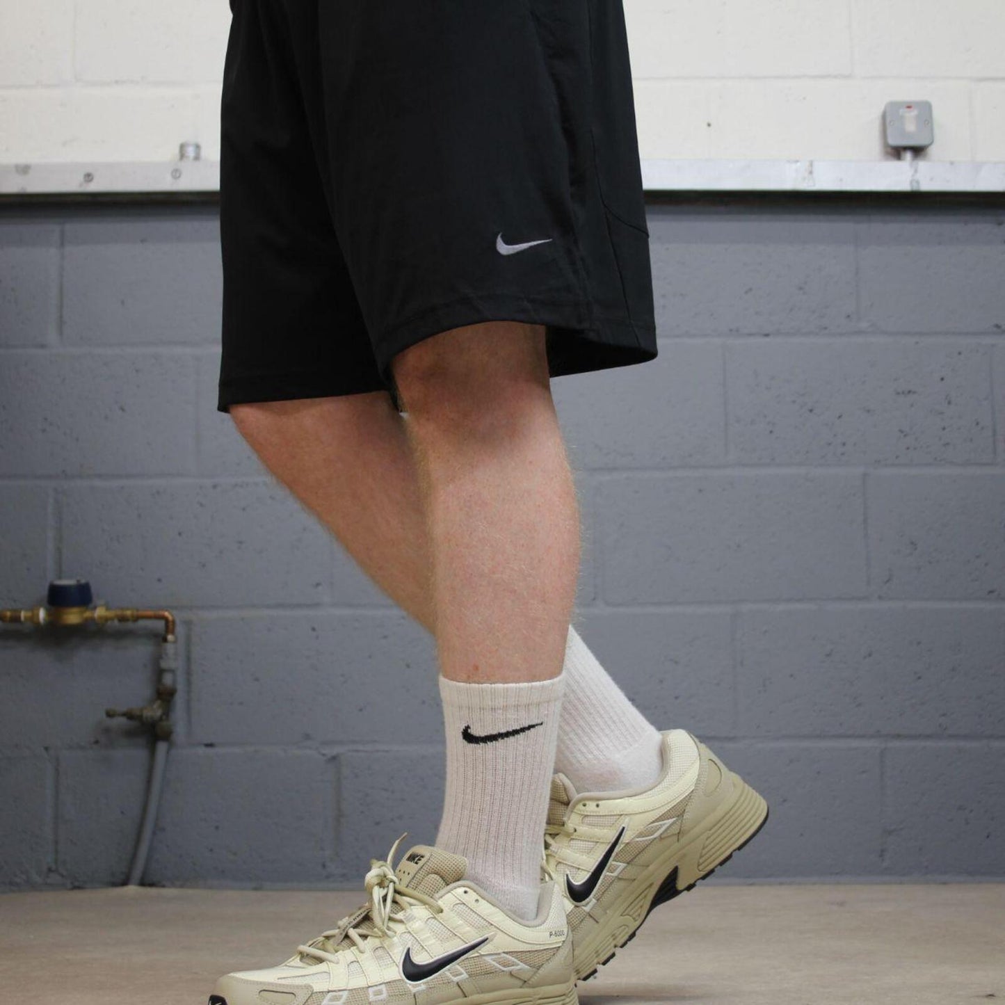 Nike sports shorts y2k loose black Casual style comfy loose floaty summer gym shorts