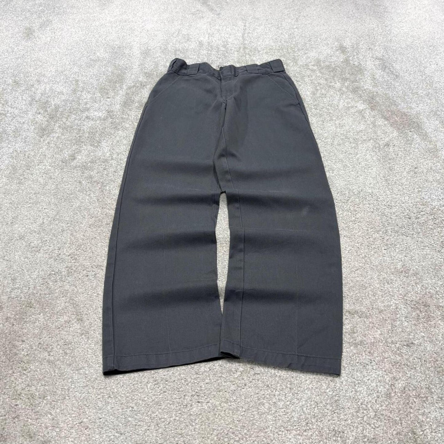 Y2k Dickies 874 work pants grey W27L28 Straight leg chino style workwear skater trousers
