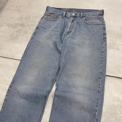 Levis 550 jeans W34 L34 blue loose 90s style skater jeans red tab logo