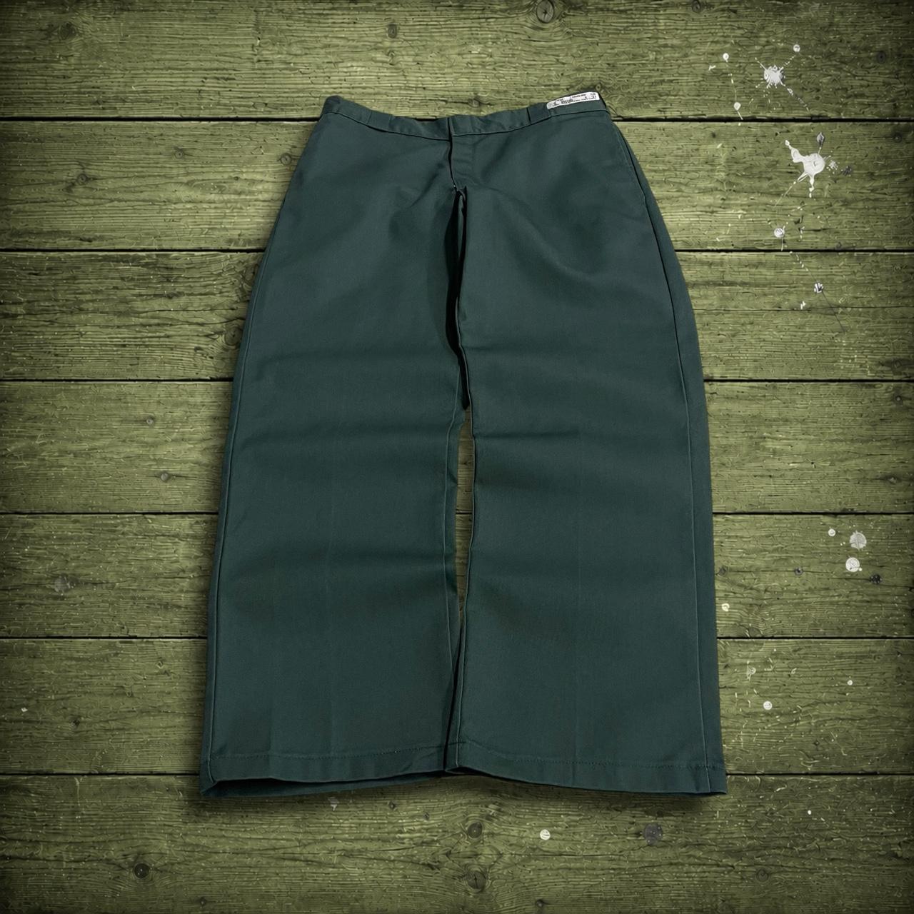 Dickies 874 work pants y2k green Original fit loose chino skater style trousers