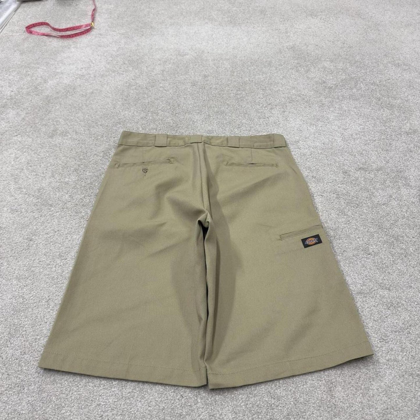 Dickies baggy carpenter shorts khaki Twill chino skater style shorts wide long leg