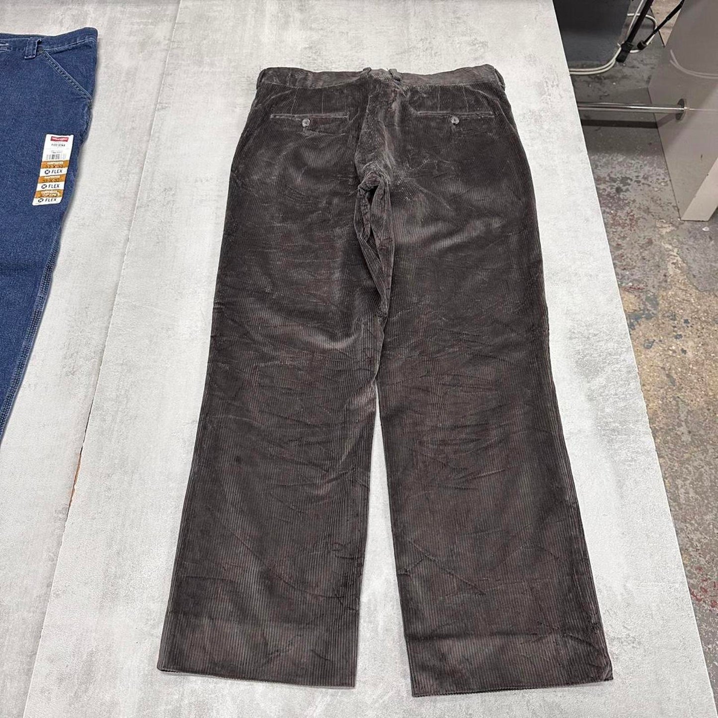 Baggy wide wale corduroy trousers W34L28