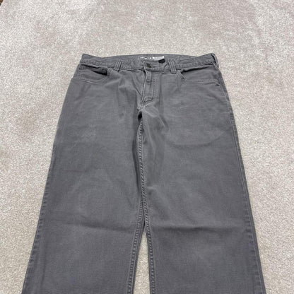 Carhartt carpenter jeans relaxed fit grey Loose canvas skate style workwear cargo pants