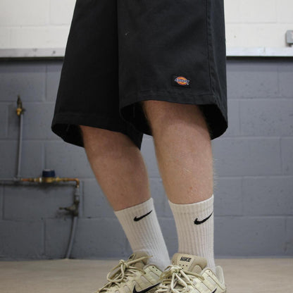 Dickies carpenter shorts long leg black Twill chino skater style shorts loose long leg