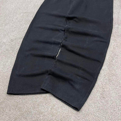 Vintage y2k Champion sweatpants joggers black Loose leg embroidered drawstring gym track pants