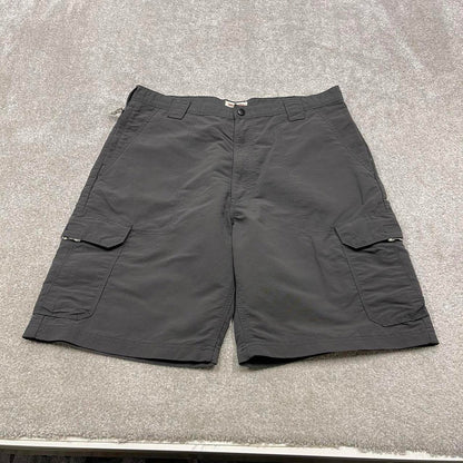 Y2k loose Wrangler cargo shorts skater style grey Floaty chino summer festival shorts