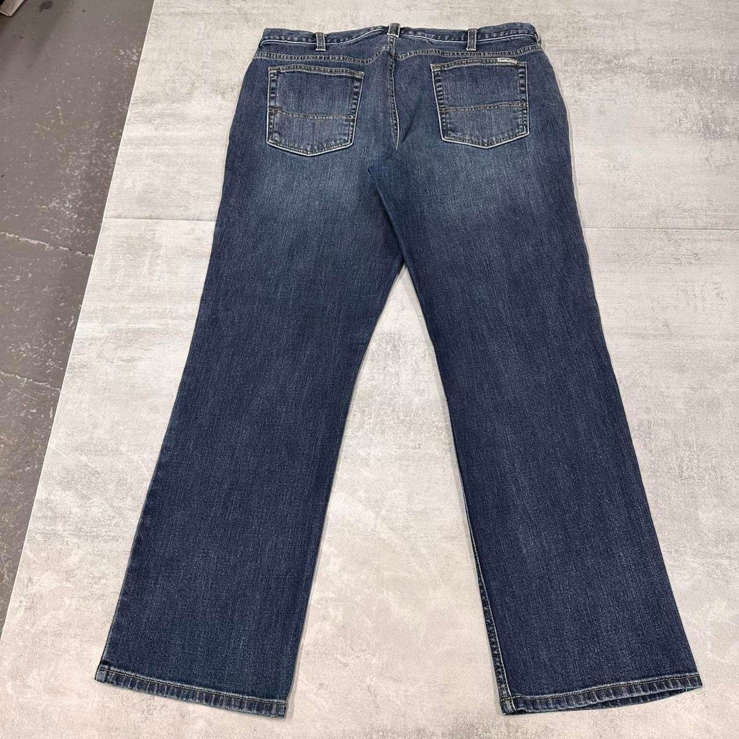 Blue Carhartt jeans size 16 short (W38) original fit straight leg denim jeans