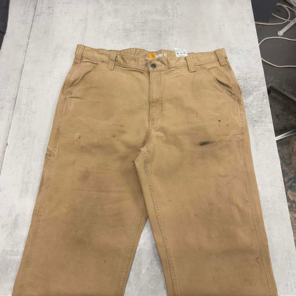 Tan Carhartt carpenter trousers W38 L34 relaxed 90s style skater pants