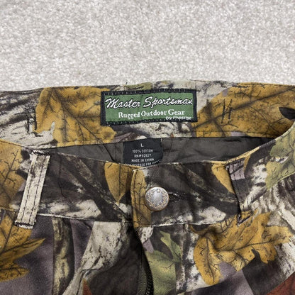 Y2k camo cargo pants brown Master Sportsman tree camouflage cargos