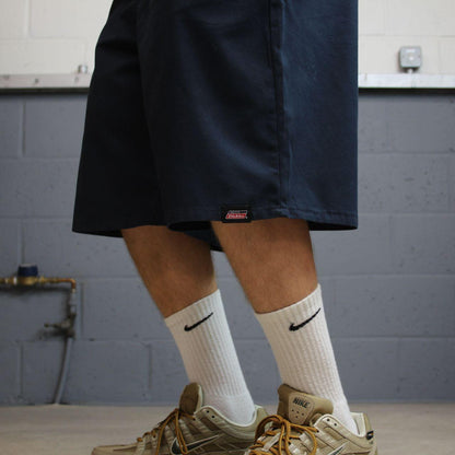 Dickies baggy carpenter shorts Y2K navy Twill chino style skater work shorts loose cargo