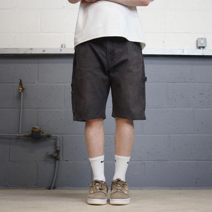Black Dickies carpenter jorts W36