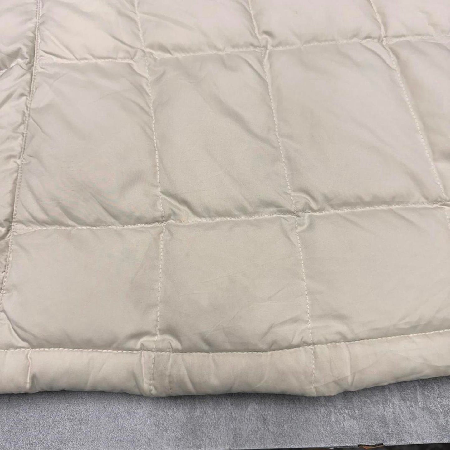 Women's North Face jacket L hooded 600 down tnf puffer jacket embroidered logos