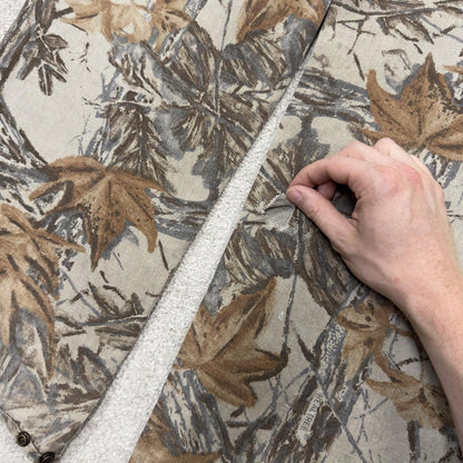 Baggy Camo Realtree cargo pants Y2K khaki camouflage pattern loose leg hunting utility trousers