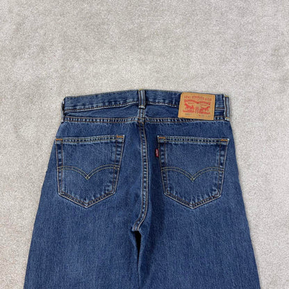 Blue Levis 505 jeans W30L25.5 y2k 90s style 5 pocket denim pants straight fit