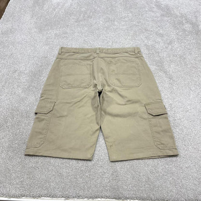 Y2k Wrangler cargo shorts utility khaki Loose summer festival outfit