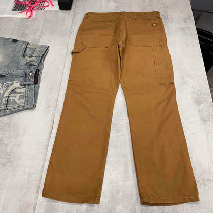 Dickies carpenter pants W36 L30 loose tan skater cargos