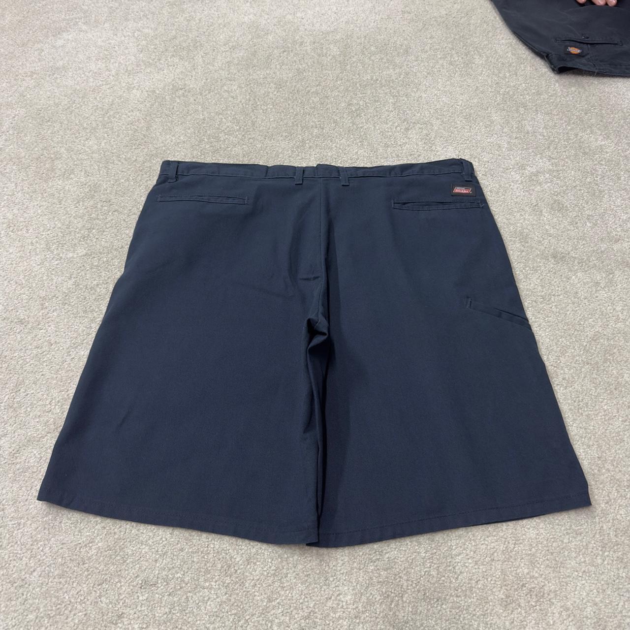 Dickies baggy carpenter shorts Y2K navy Twill chino style skater work shorts loose cargo