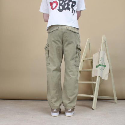 Beige Carhartt cargo trousers W34L28