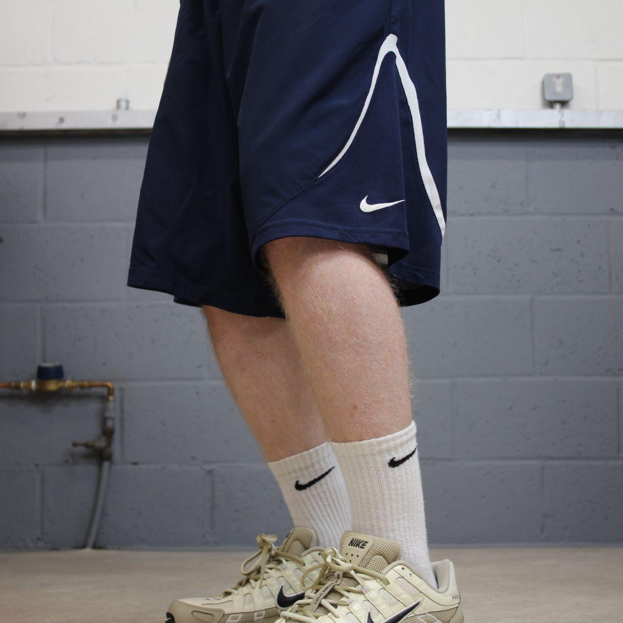 Nike sports shorts y2k dri-fit navy Casual Baseball comfy loose floaty summer gym shorts