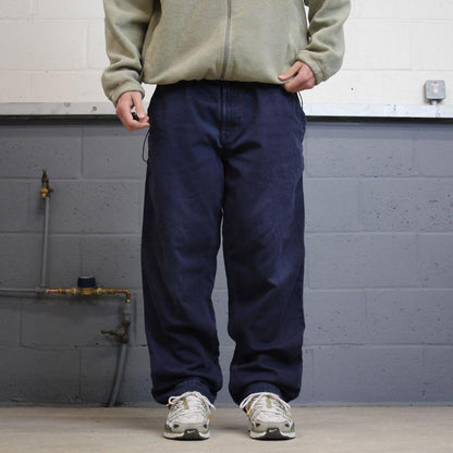 Y2K baggy Carhartt work pants fire resistant navy Loose fit floaty skate style workwear trousers