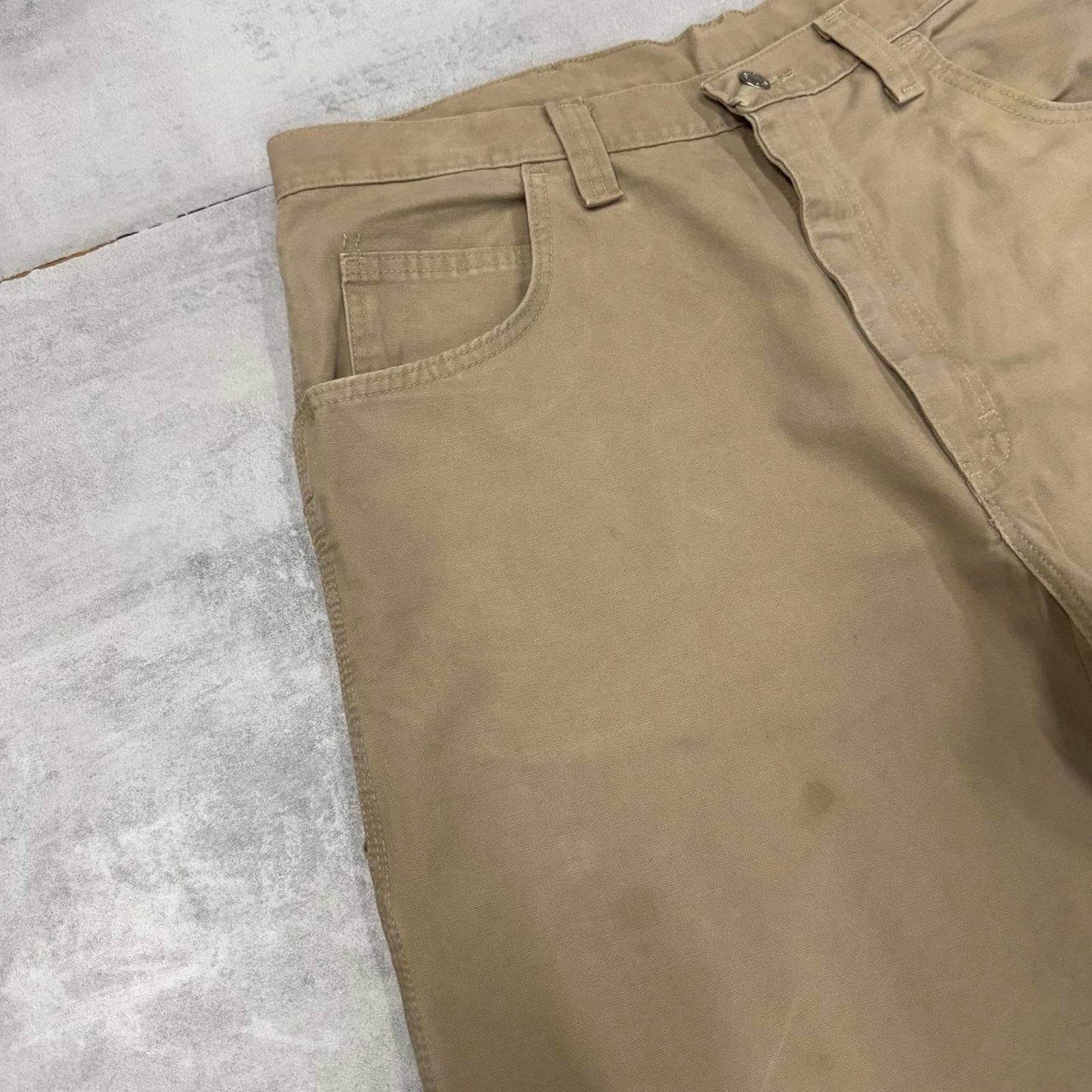 Mens baggy Wrangler carpenter Shorts W36