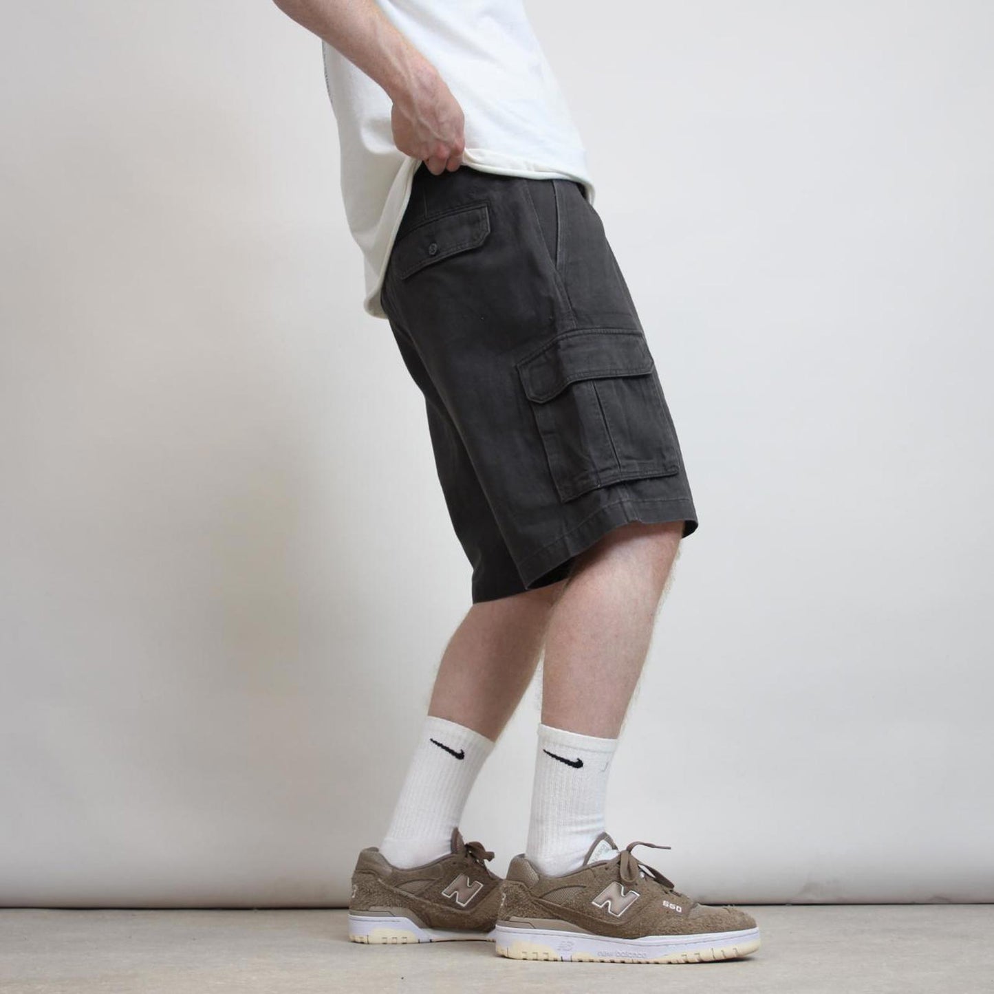 Mens baggy Dockers cargo shorts W38