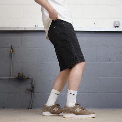 Black Dickies carpenter jorts W30
