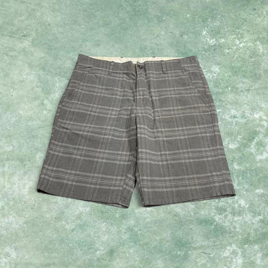Levi's y2k checkered shorts summer grey Loose check summer festival shorts