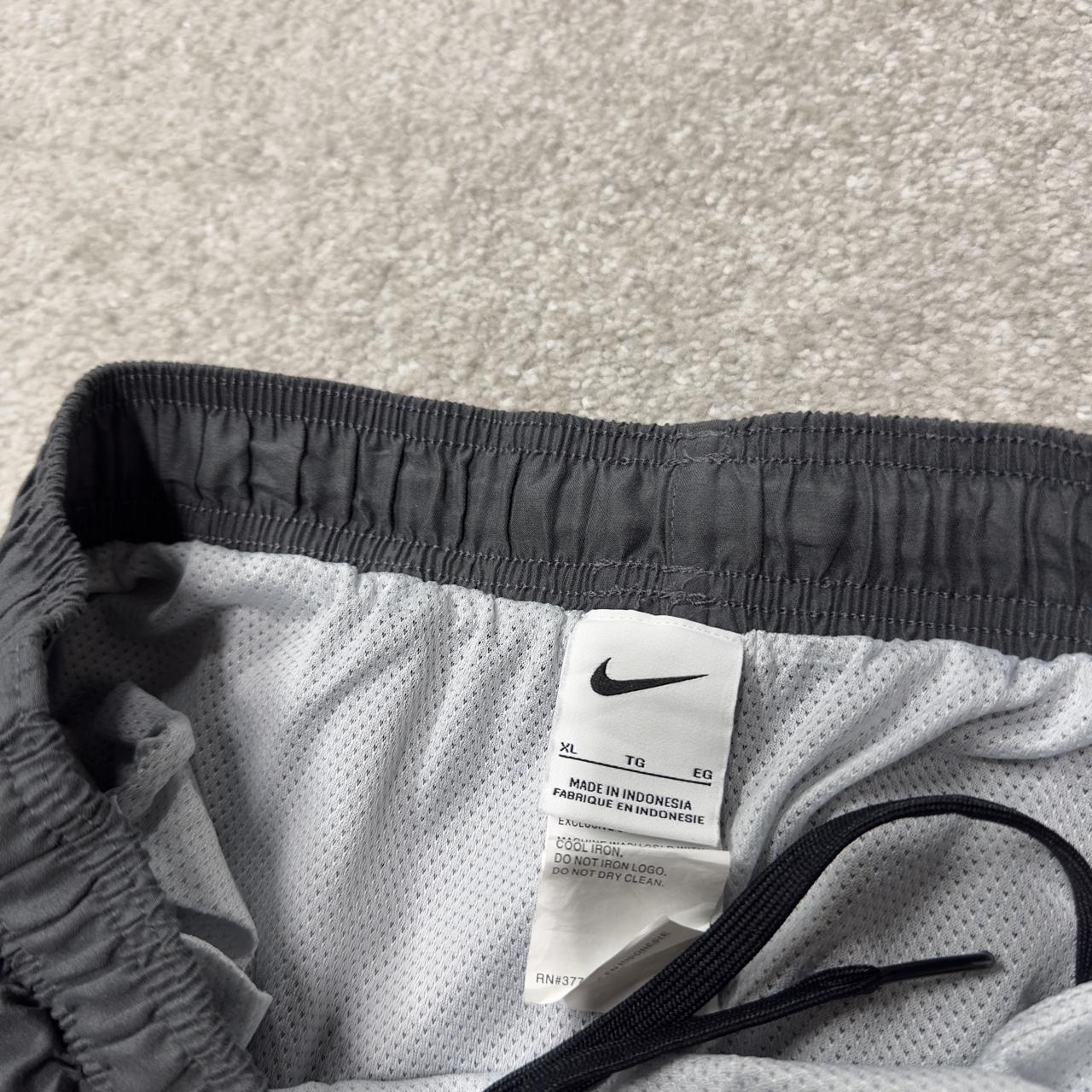 Nike swim shorts y2k loose grey Mesh lined comfy floaty summer gym shorts