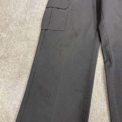 Y2K Dickies cargo trousers regular straight fit grey Chino skater style surf pants utility pockets