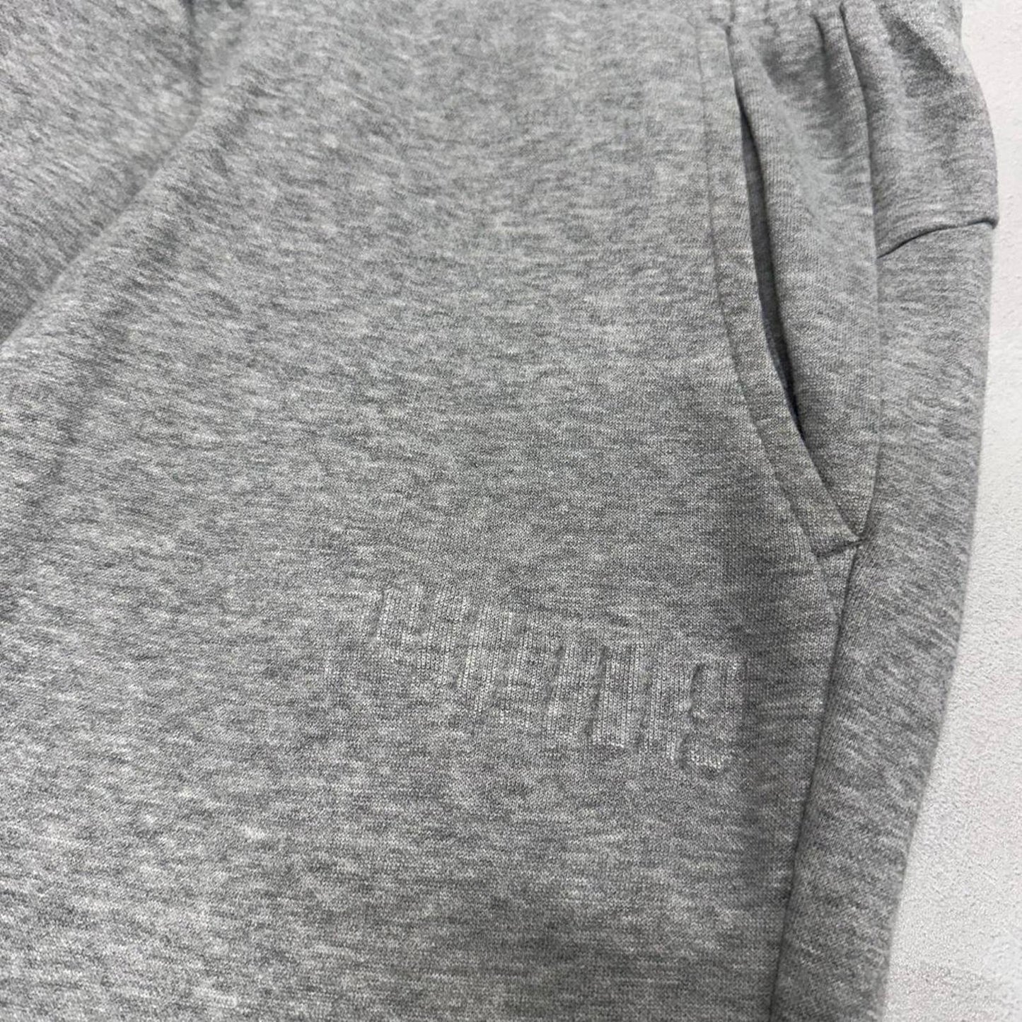 Y2k Grey Puma joggers S gym comfy sweatpants drawstring waist